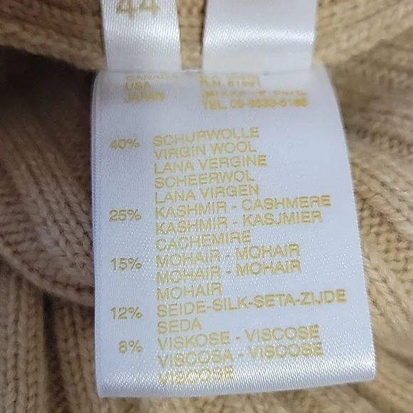 ESCADA Cashmere Blend Sweater, EUC